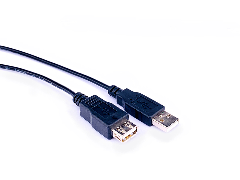 VALUE USB 2.0 Cable,   Type A-A Male to Female