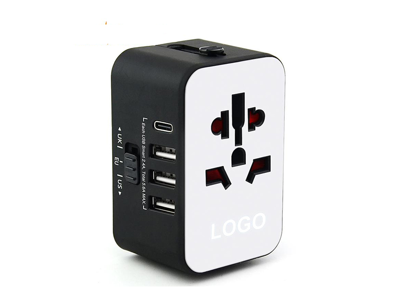 Universal USB Travel Adapter（3USB with Type C）